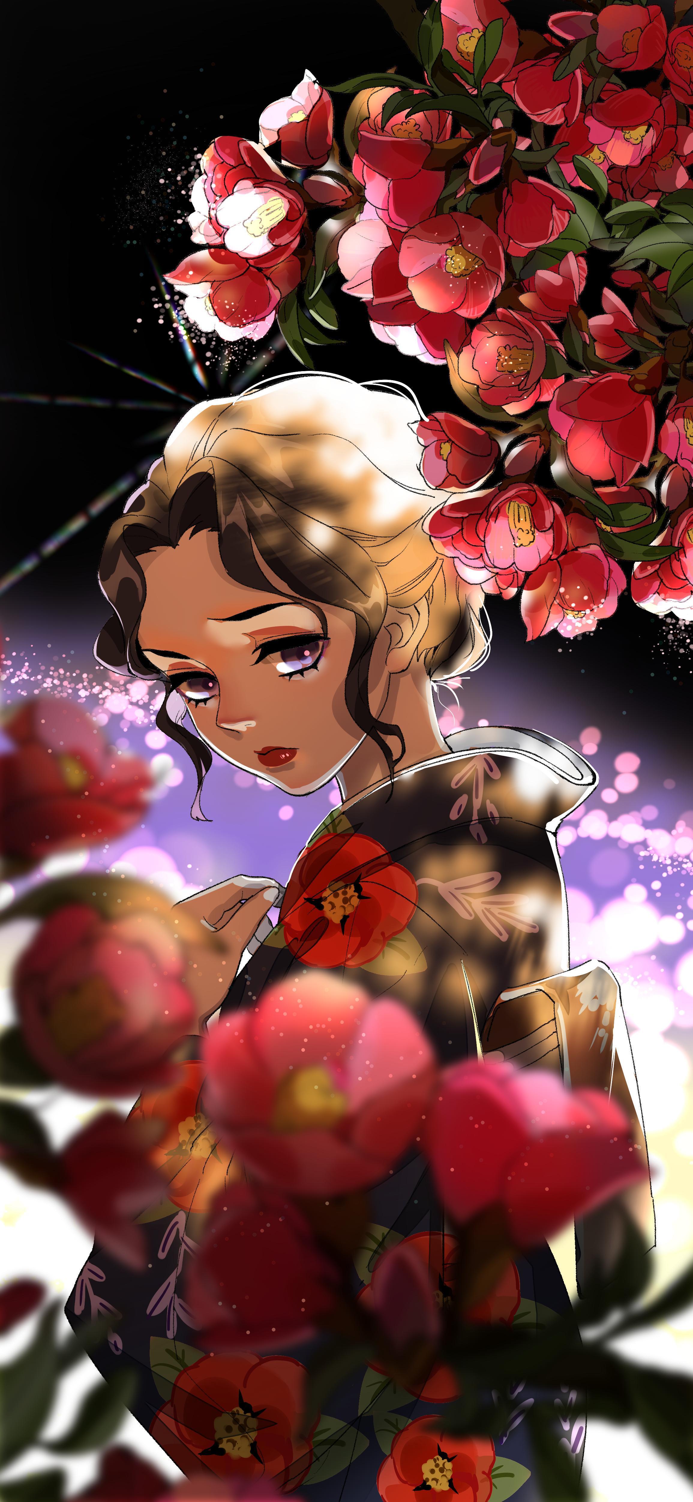 2310x5002 Tamayo Kimetsu No Yaiba Wallpaper