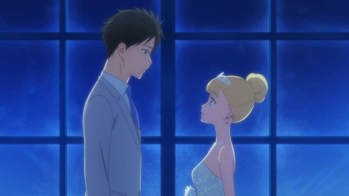 Joeschmo's Gears and Grounds: Omake Gif Anime - Tada-kun wa Koi wo Shinai -  Episode 13 [END] - Teresa Tada Hug Happy Ending