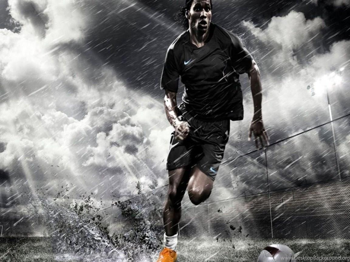 1152x864 Didier Drogba Art Wallpaper Football HD Wallpaper Desktop Background