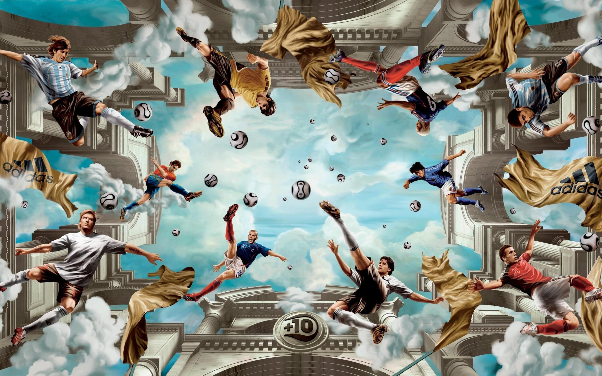2560x1600 Football Cartoon Wallpaper