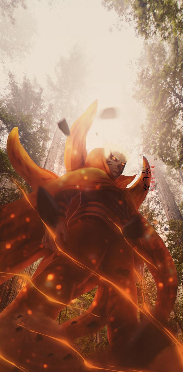 630x1280 Naruto Baryon wallpaper