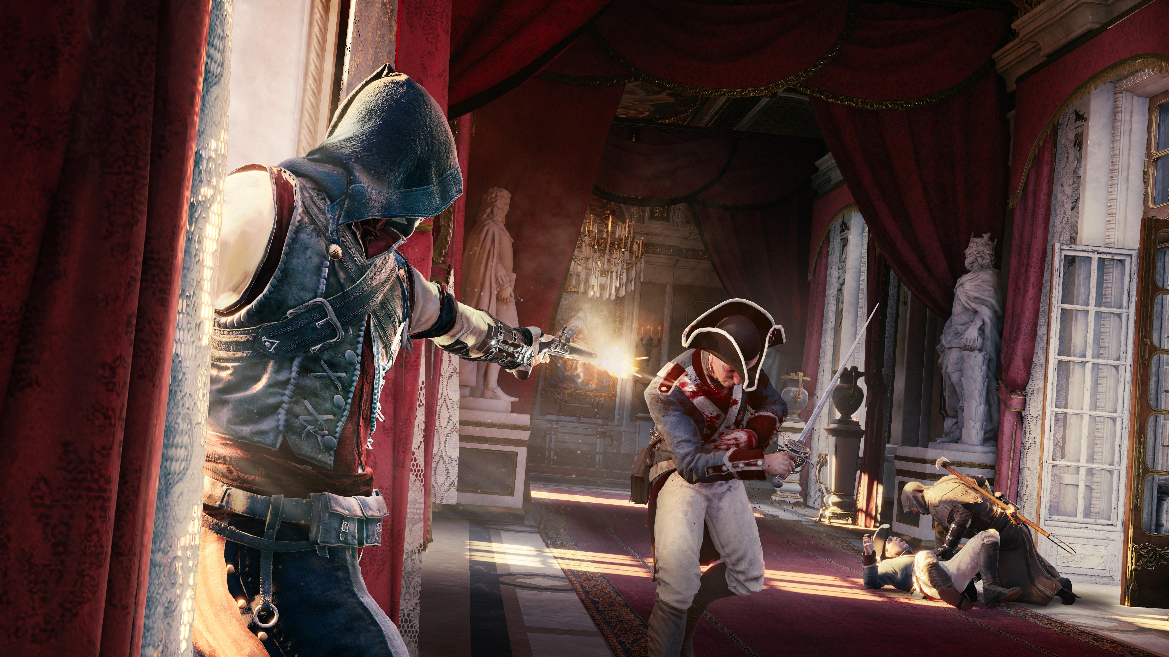 4480x2520 Desktop Wallpaper Assassin's Creed Assassin's Creed Unity 4480x2520
