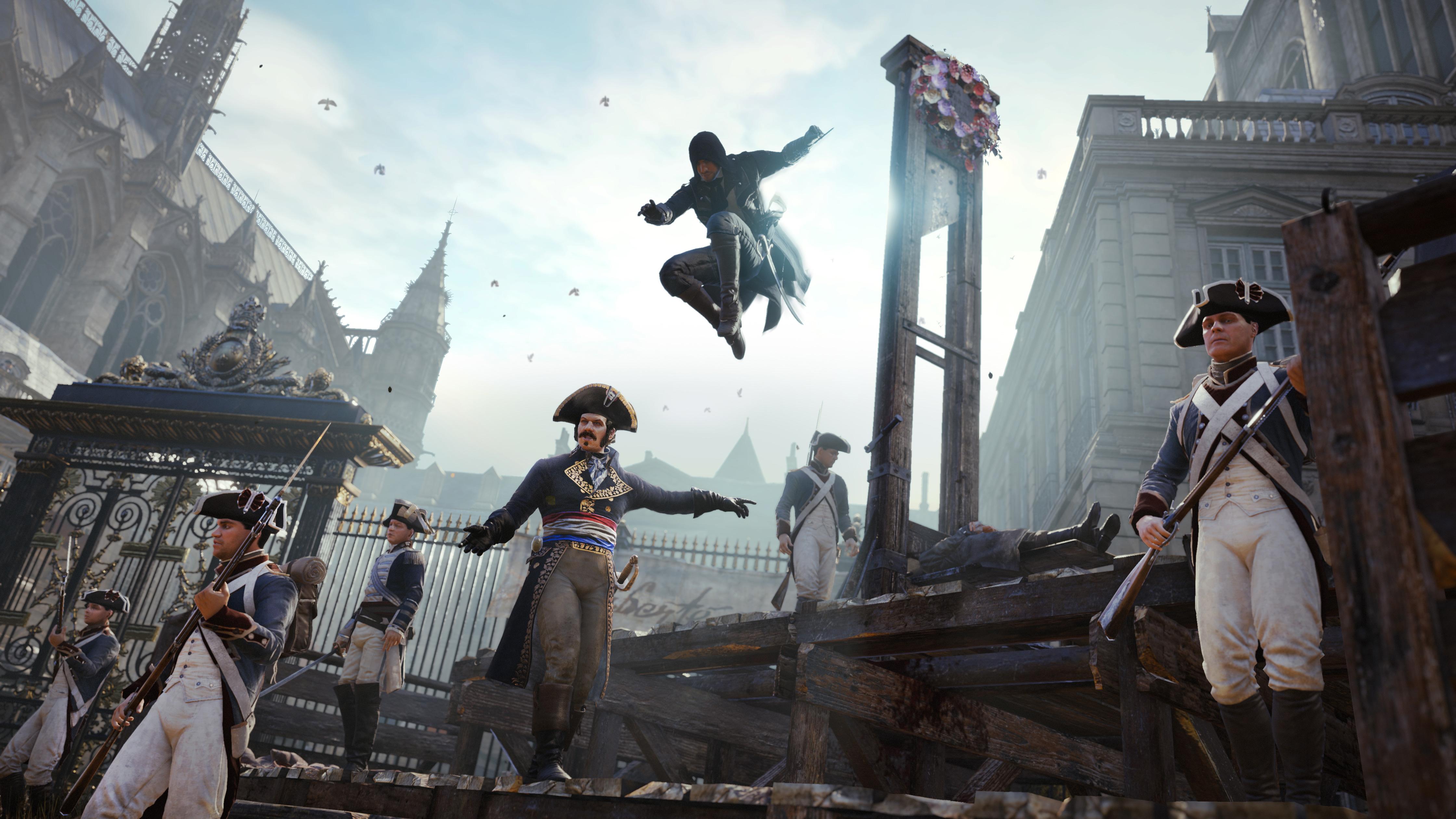 4480x2520 Assassin 039 S Creed Unity Wallpaper:4480x2520