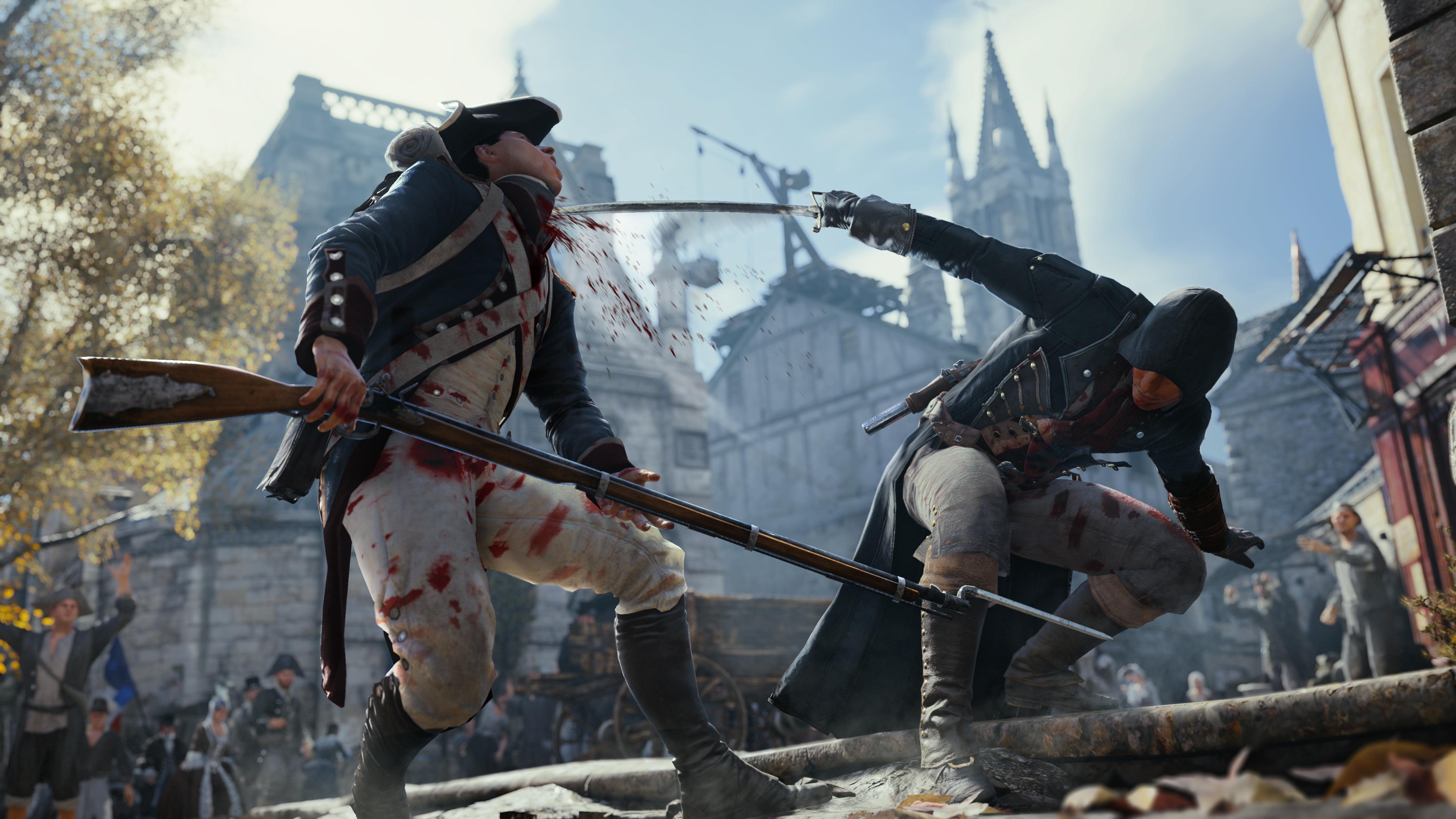 4480x2520 Wallpaper Assassin's Creed Assassin's Creed Unity Sabre 4480x2520