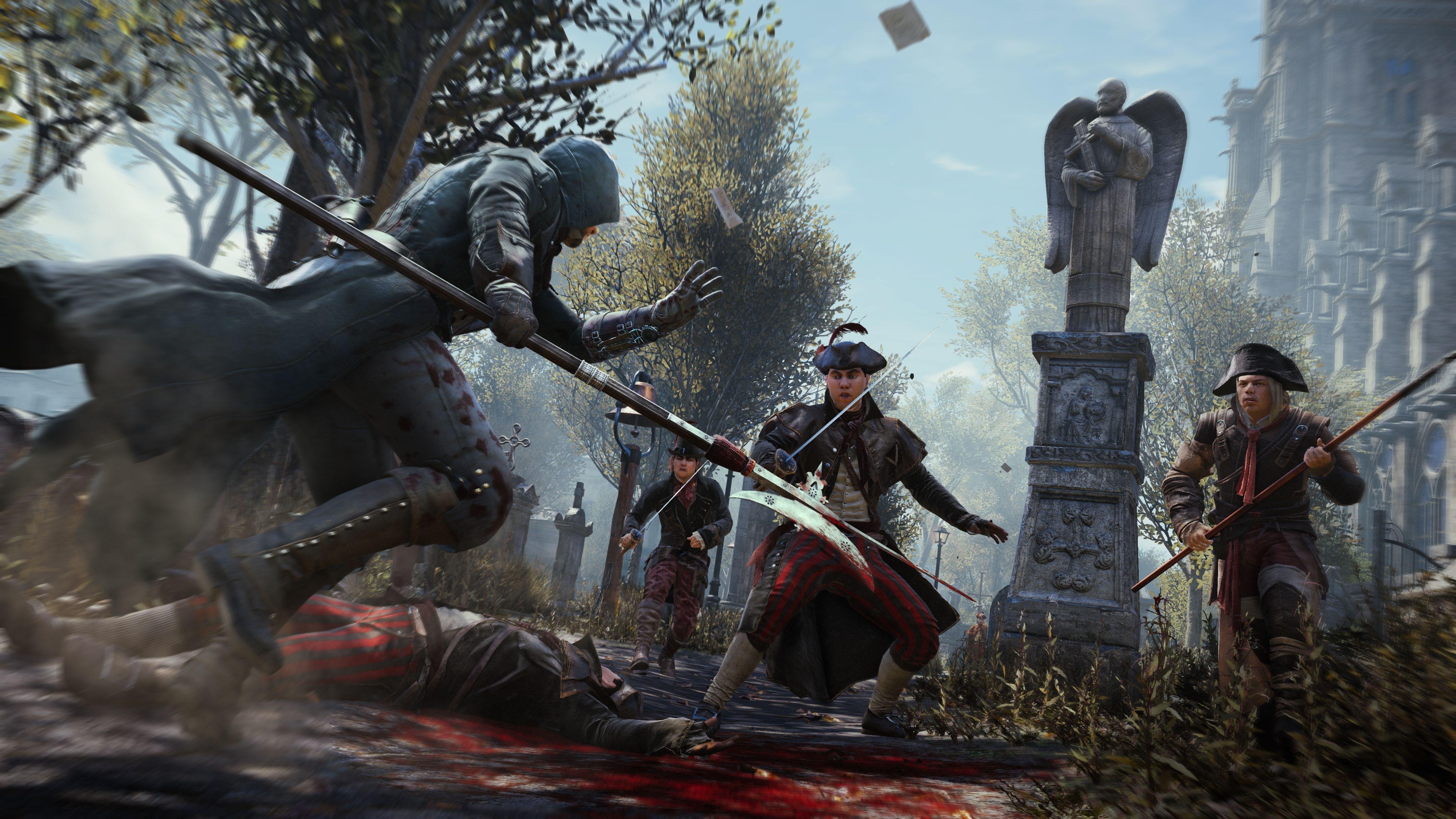 4480x2520 4480x2520 Widescreen Wallpaper: assassins creed unity