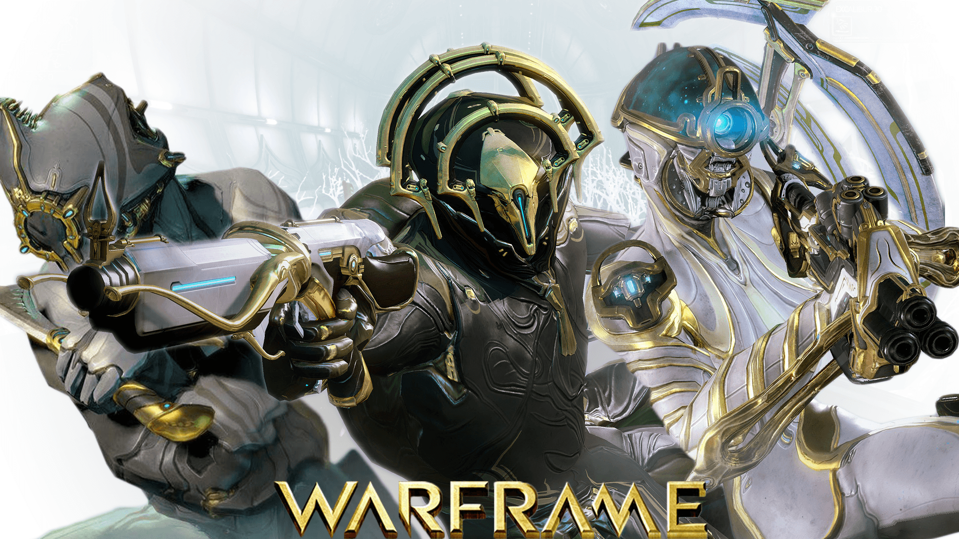 1920x1080 Warframe wallpaper, Warframe art, Warframe excalibur prime