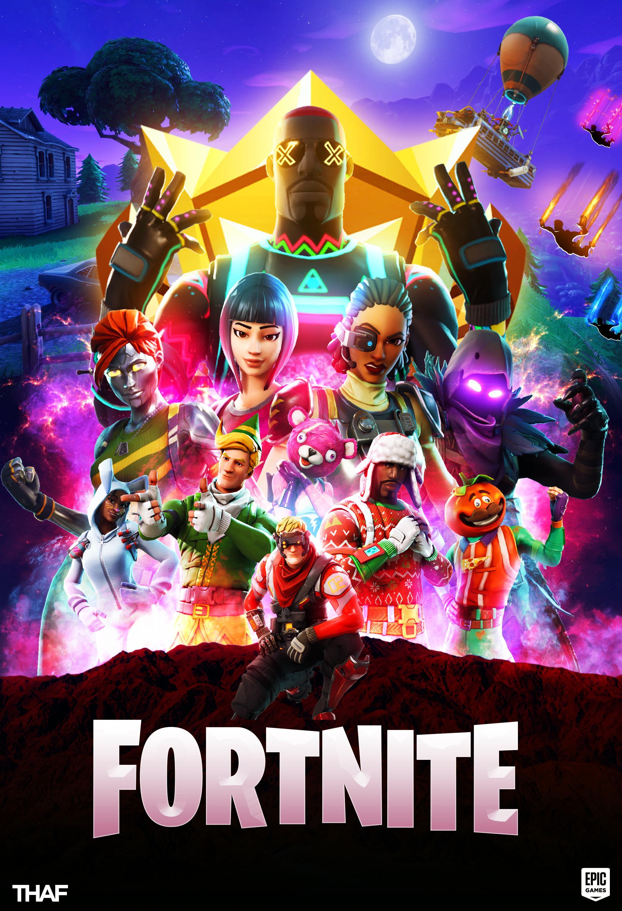 2050x3000 Made this poster for Fortnite. Hope you all like!