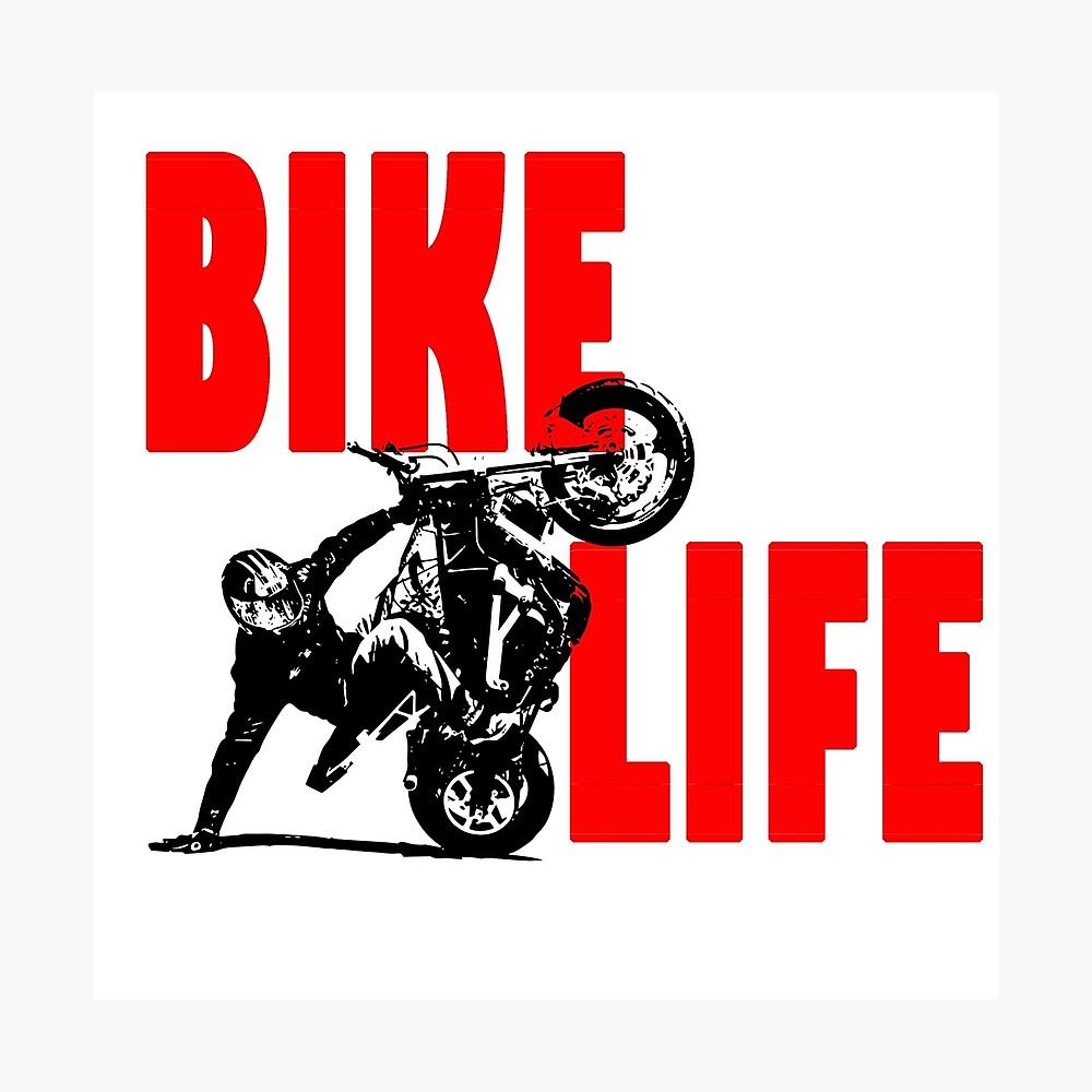 1000x1000 Bike Life Poster