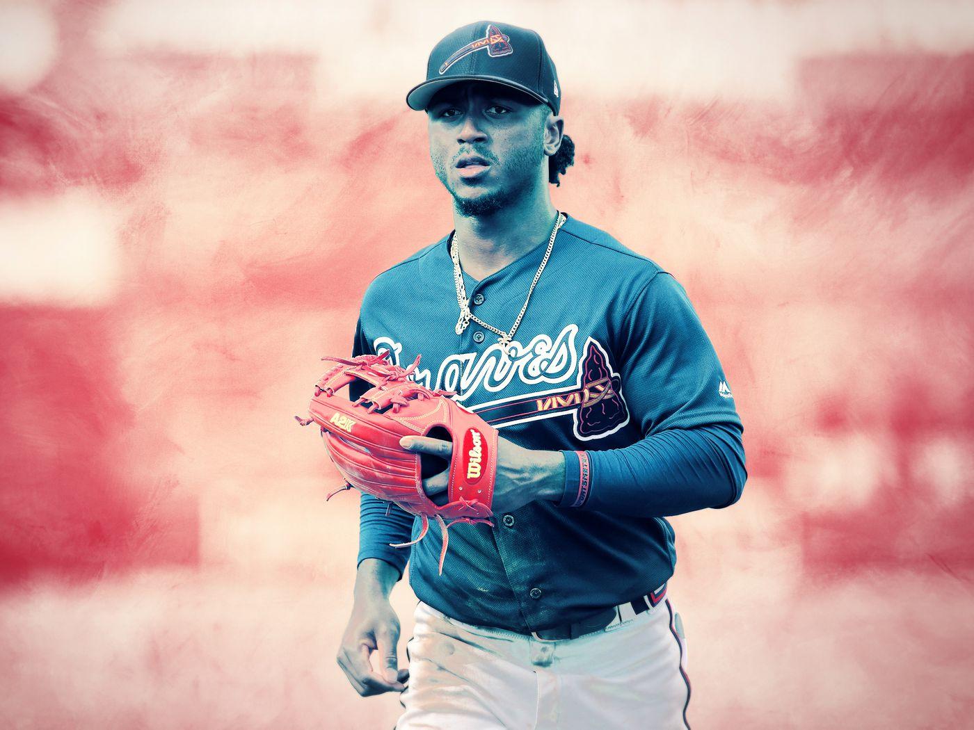 Ozzie Albies Atlanta Braves Poster Print, Real Player, Baseball Player,  Canvas Art, Ozzie Albies Decor, Posters for Wall SIZE 24''x32'' (61x81 cm)