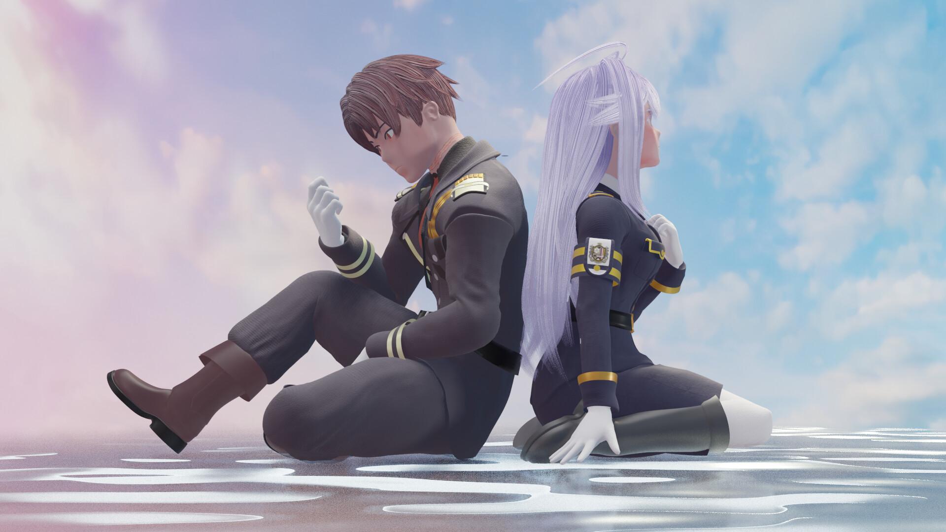 1920x1080 Shin & Milizé Fanart, Axlarde
