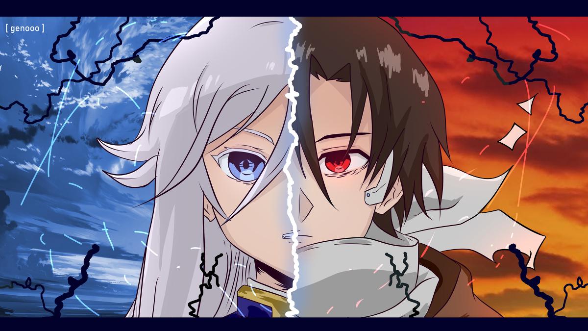 1200x675 genooo:Eighty Six [Lena and Shinei ] #anime #Illustration # wallpaper #artist #art #腐術廻戦 #artistonpixiv #eightysix #lena