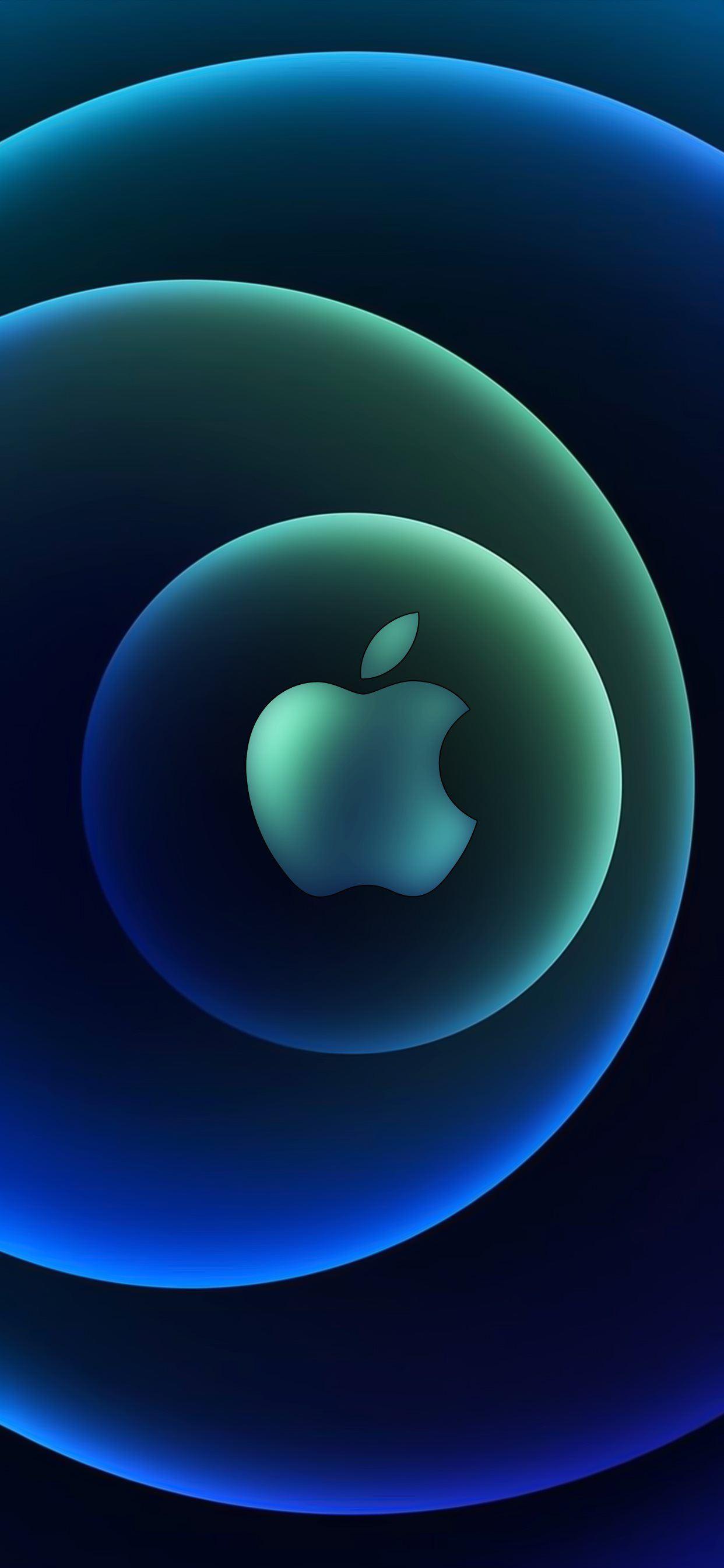 1242x2688 Apple Event 13 Oct Logo Dark by AR7 iPhone 11 Wallpaper Free Download