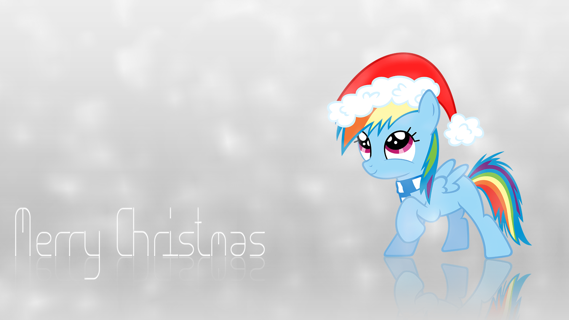 1920x1080 Rainbow Dash Christmas Wallpaper by Npm smlahyee and Veggie55. My Little Pony. My Little Wallpaper are Magic