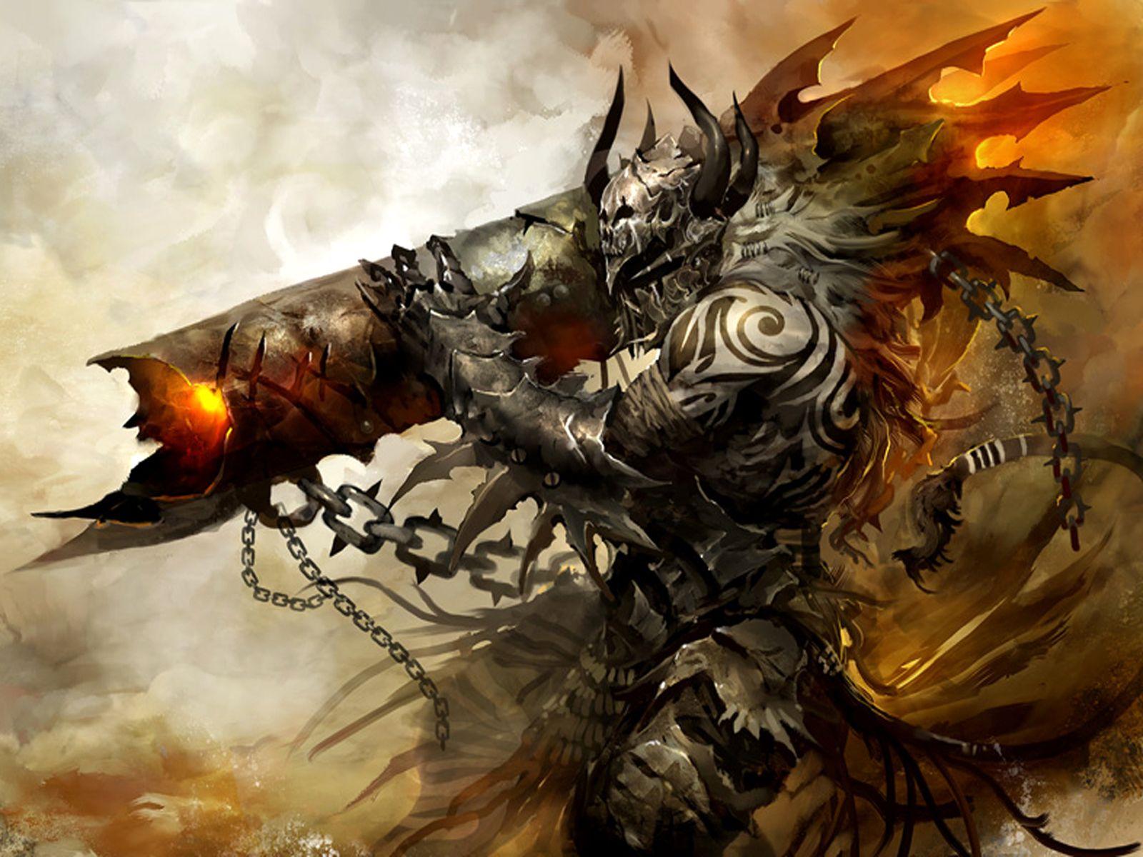1600x1200 Angels Vs. Demons Wallpaper