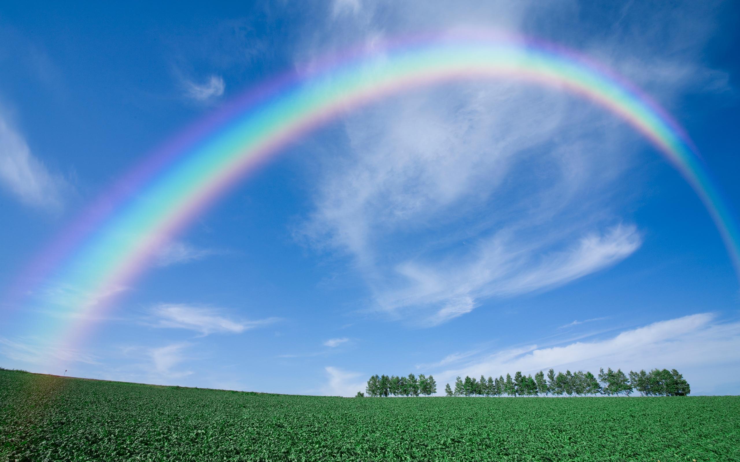 2560x1600 Beautiful Rainbow Wallpaper