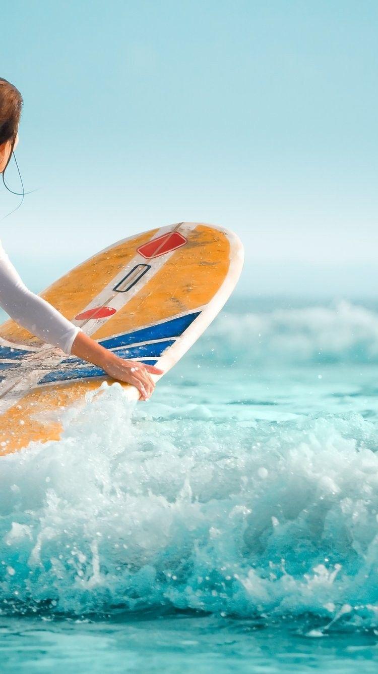 750x1334 Surfboard Hawaii iPhone Wallpaper