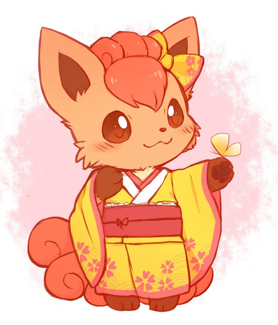 953x1114 Cute Vulpix Wallpaper