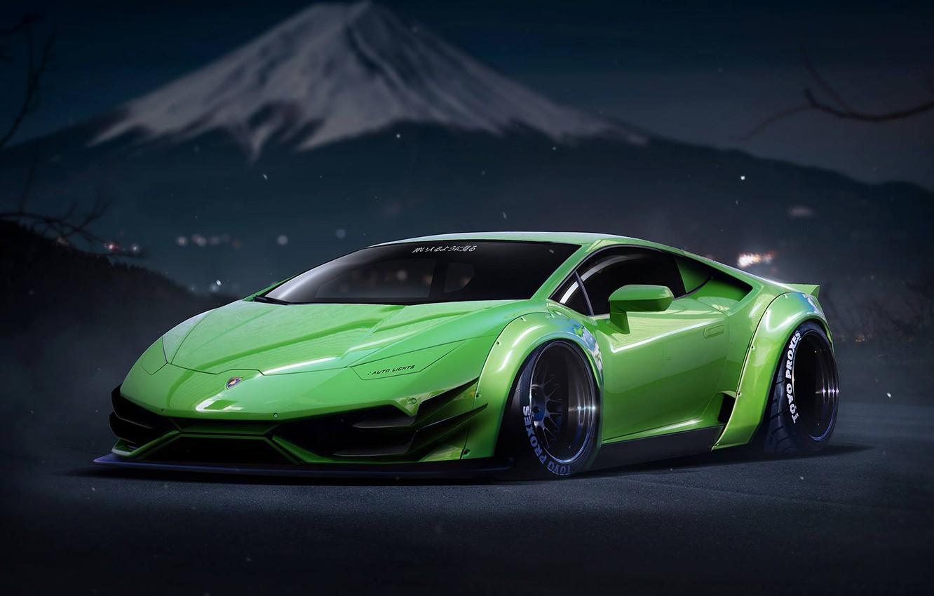 1332x850 Wallpaper Lamborghini, Power, Green, Tuning, Performance, Supercar, Liberty, Huracan, LP640- Walk, by Khyzyl Saleem image for desktop, section lamborghini