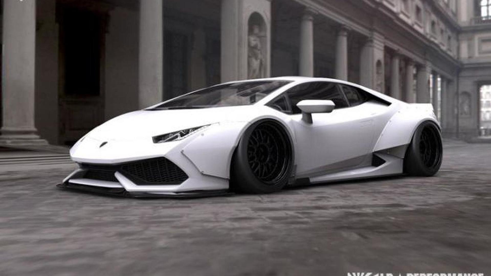 1920x1080 Liberty Walk previews Lamborghini Huracan tuning project