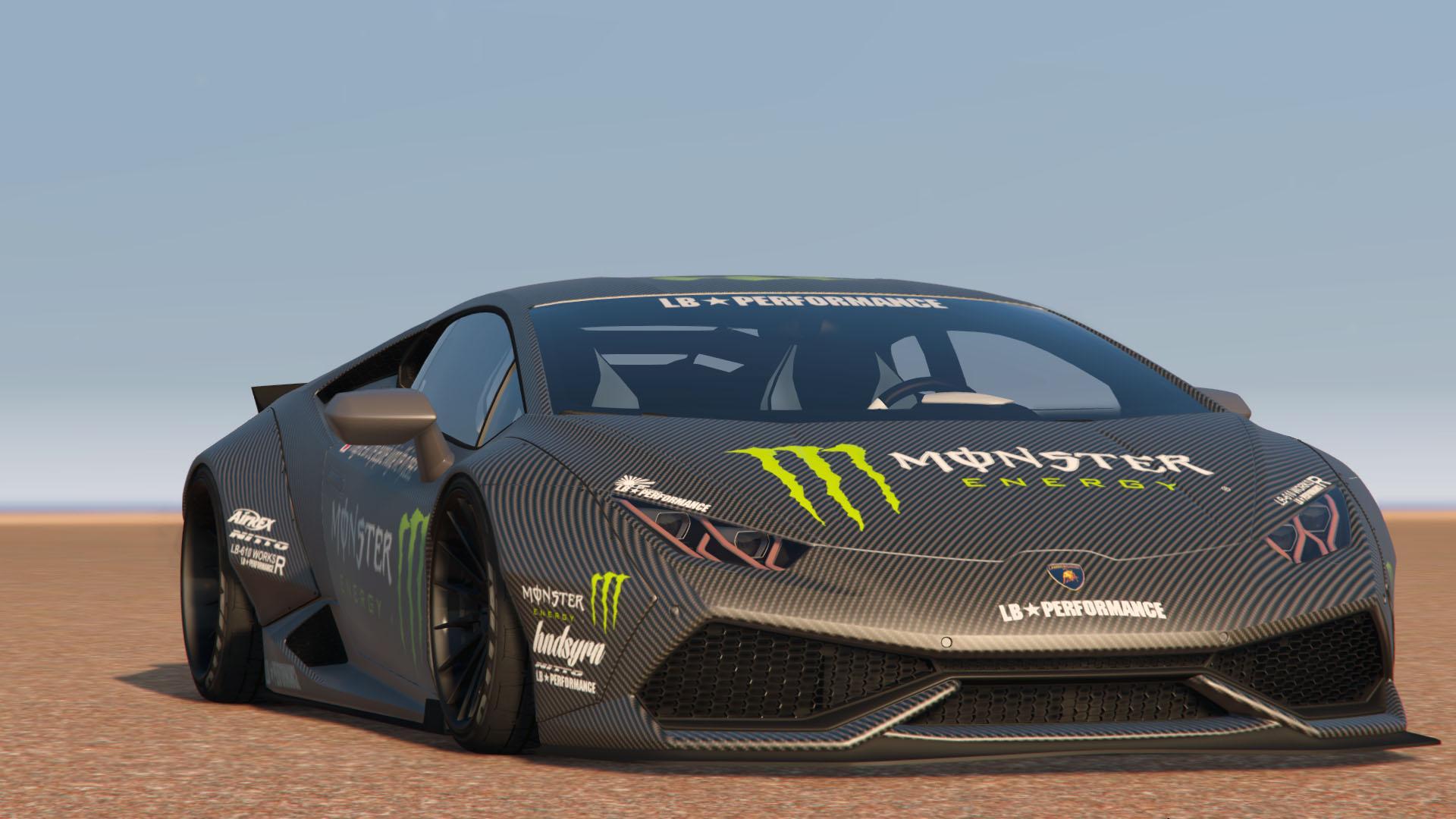 1920x1080 Liberty Walk Lamborghini Huracan LP610 4 Monster Livery