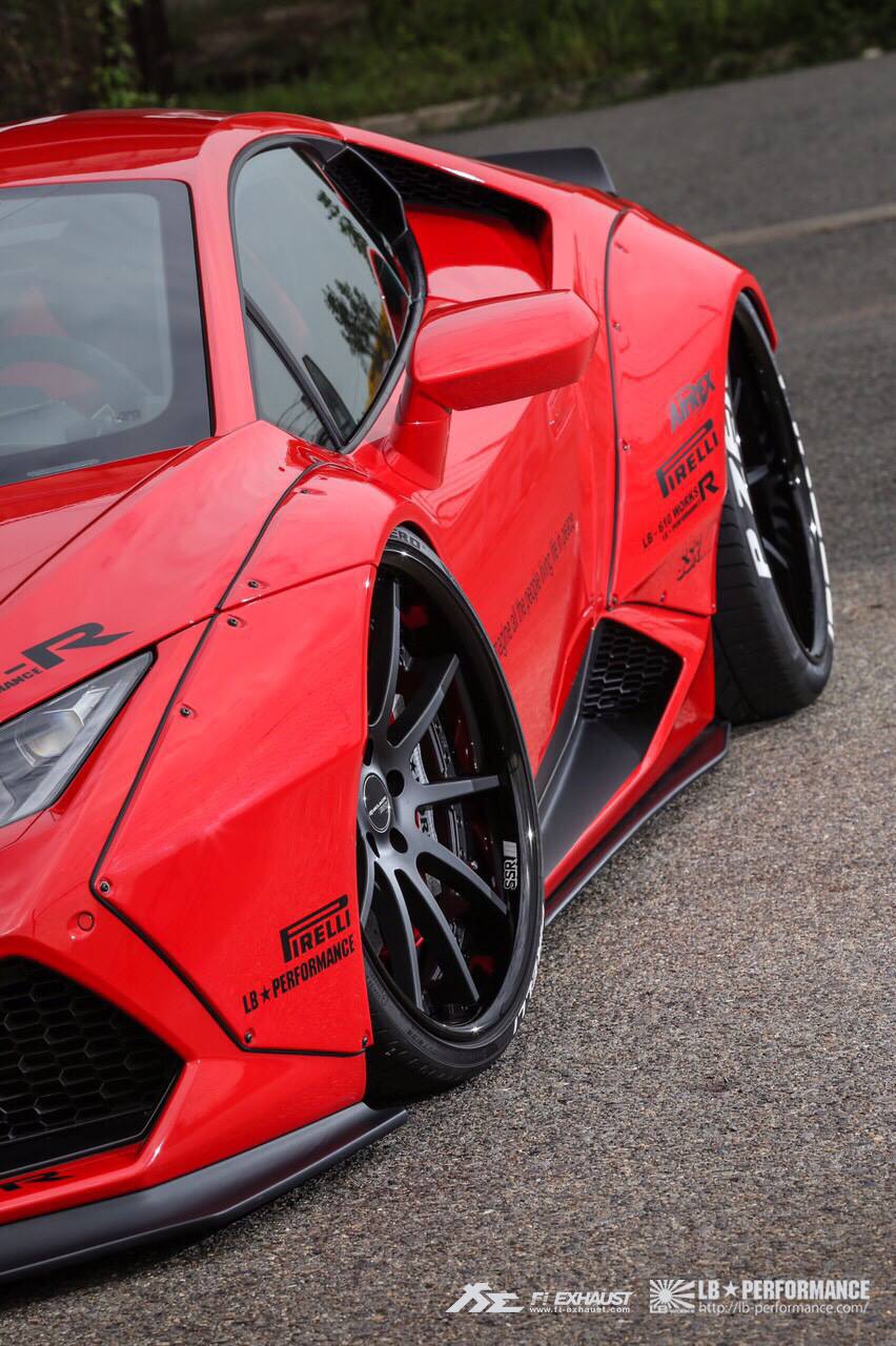 852x1280 Liberty Walk Lamborghini Huracan Photohoot