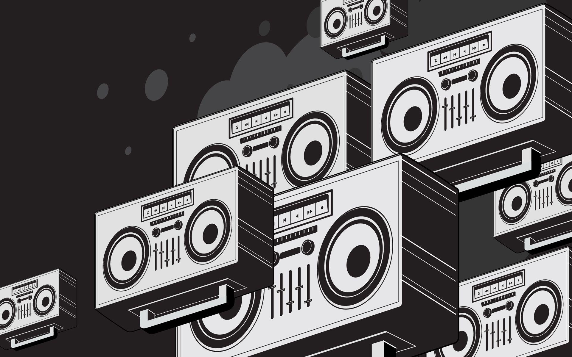 1920x1200 Music Box Wallpaper
