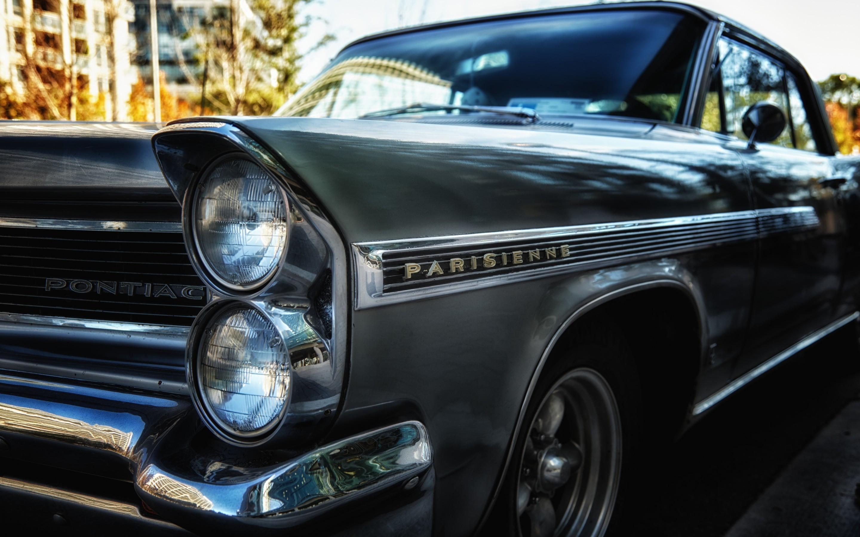 2880x1800 Download 2880x1800 Pontiac Parisienne, Black, Old School, Cars Wallpaper for MacBook Pro 15 inch