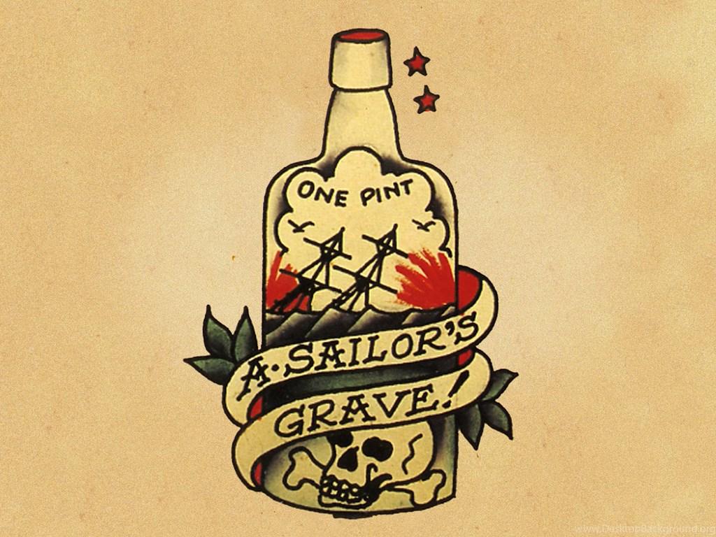 1024x768 Sailor Jerry Wallpaper