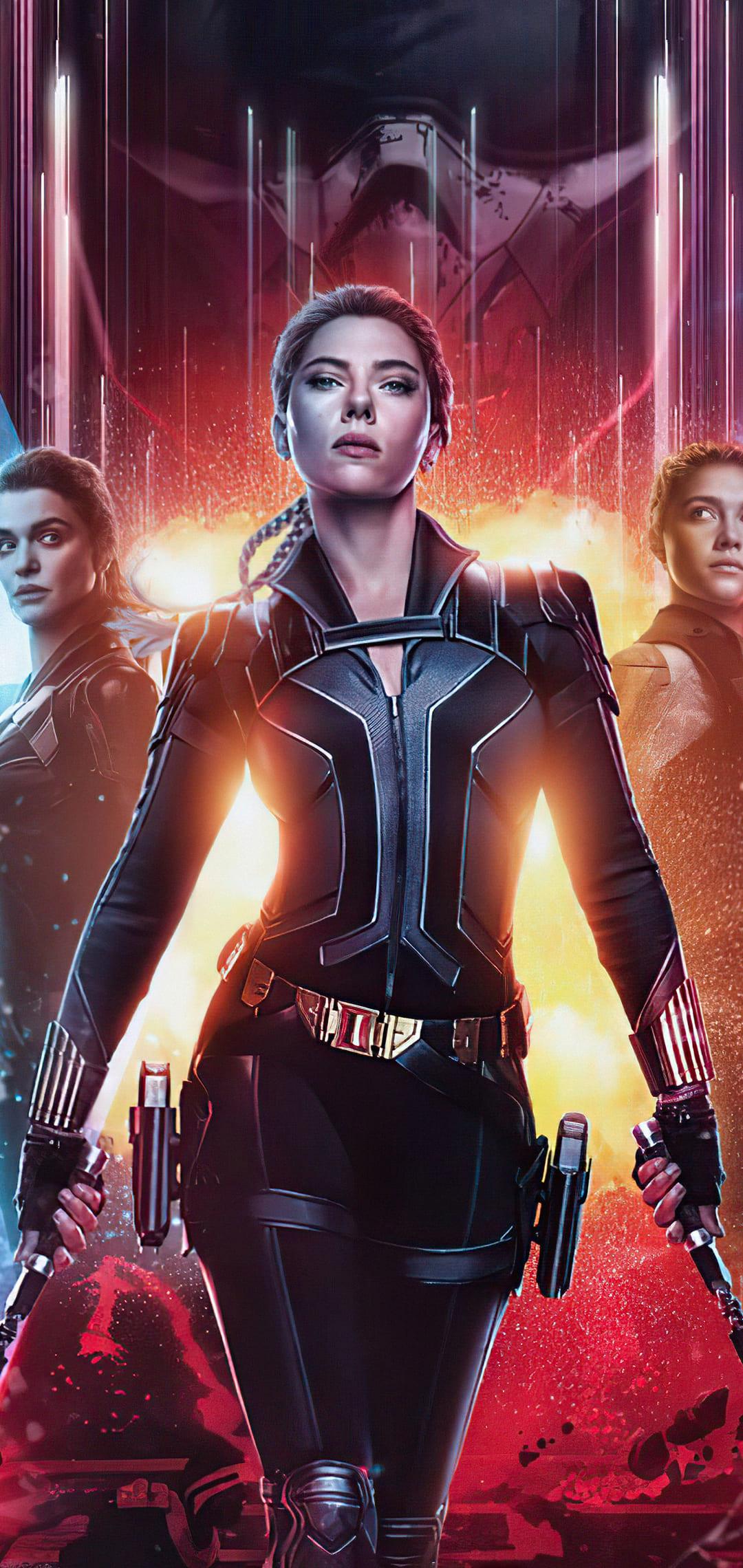 1080x2280 Black Widow iPhone Wallpaper HD Best Black Widow iPhone Wallpaper