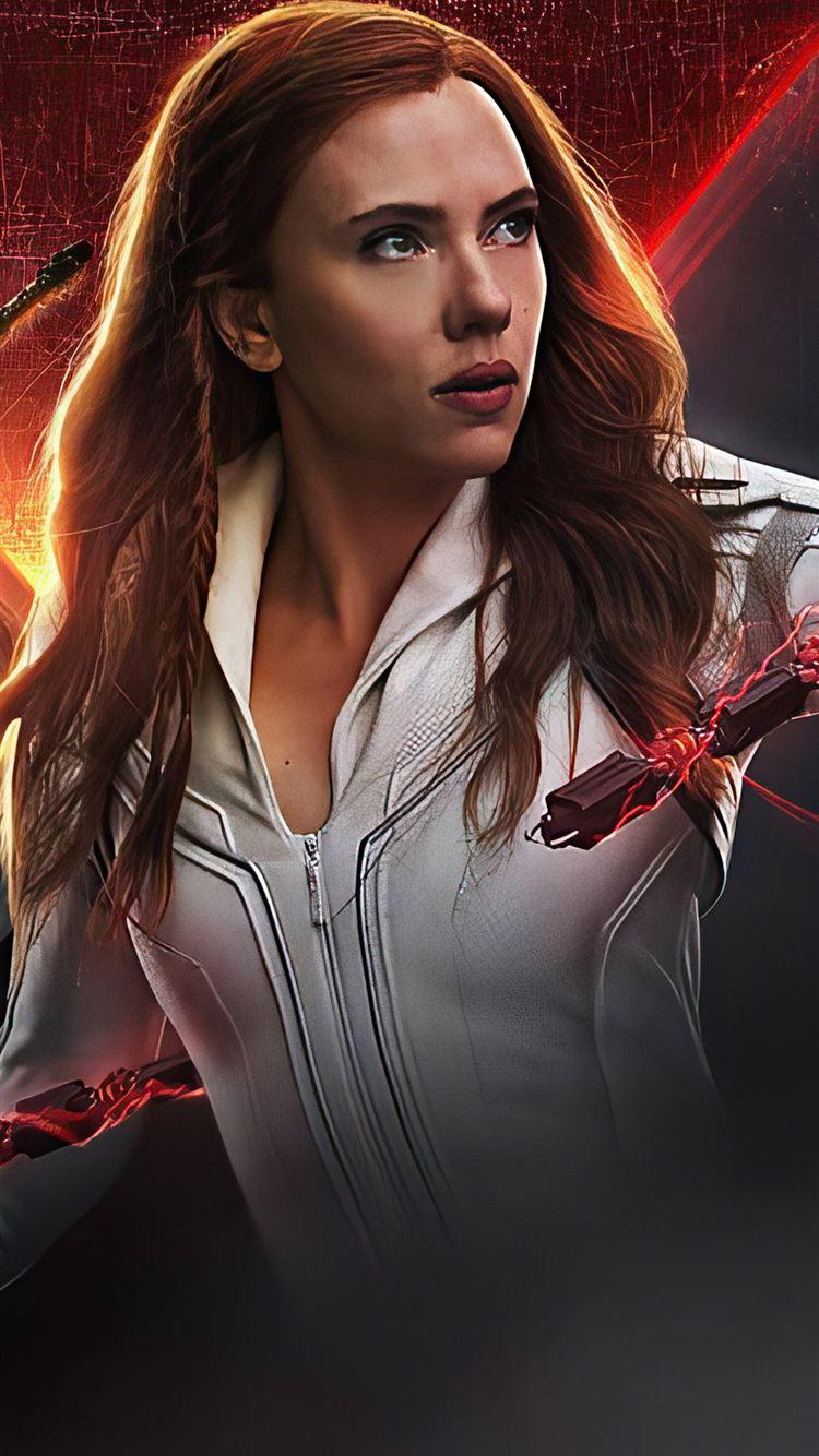 750x1334 black widow 2020 poster 4k iPhone 8 Wallpaper Free Download