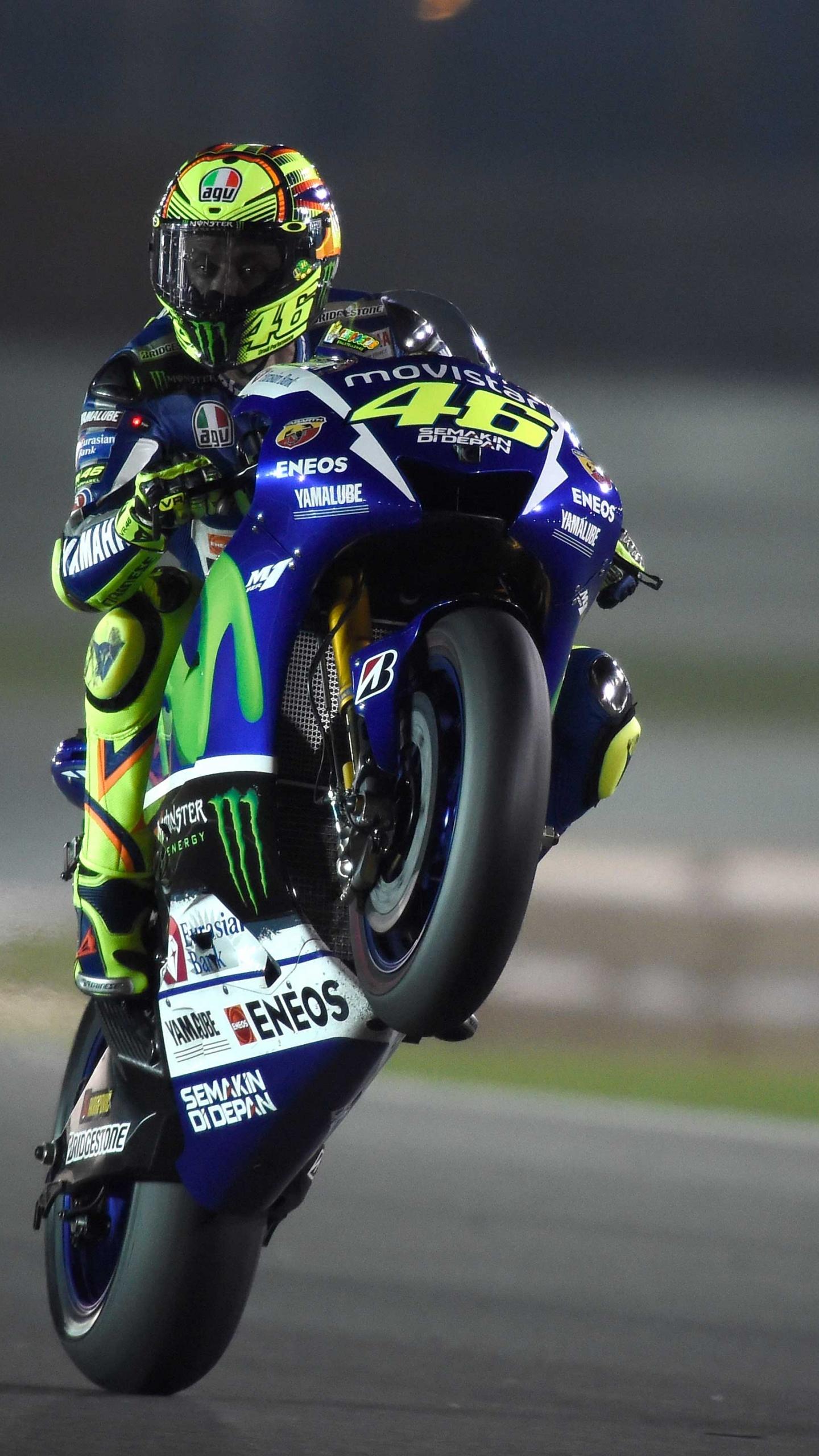 1440x2560 Valentino Rossi MotoGP Wallpaper