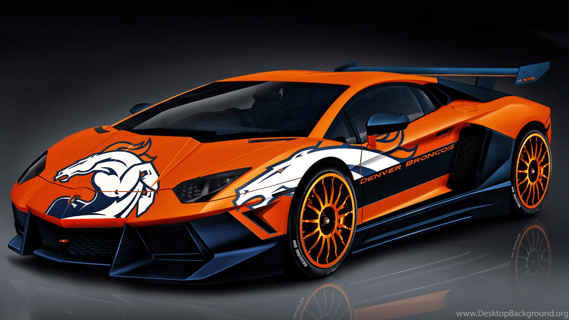 1920x1080 Denver Broncos Lamborghini Logo Wallpaper HD. Free Desktop. Desktop Background