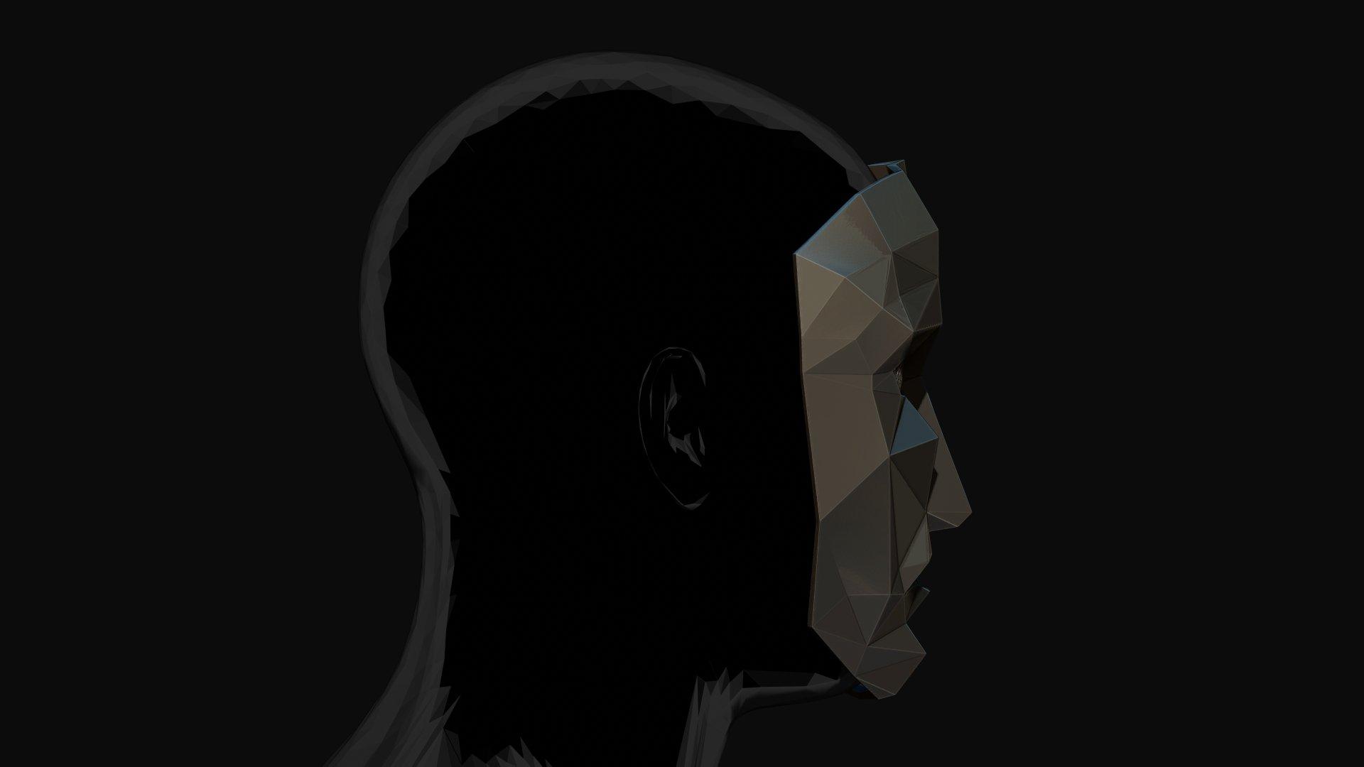 1920x1080 Squid Game Polygon Mask Print Ready 3D Model