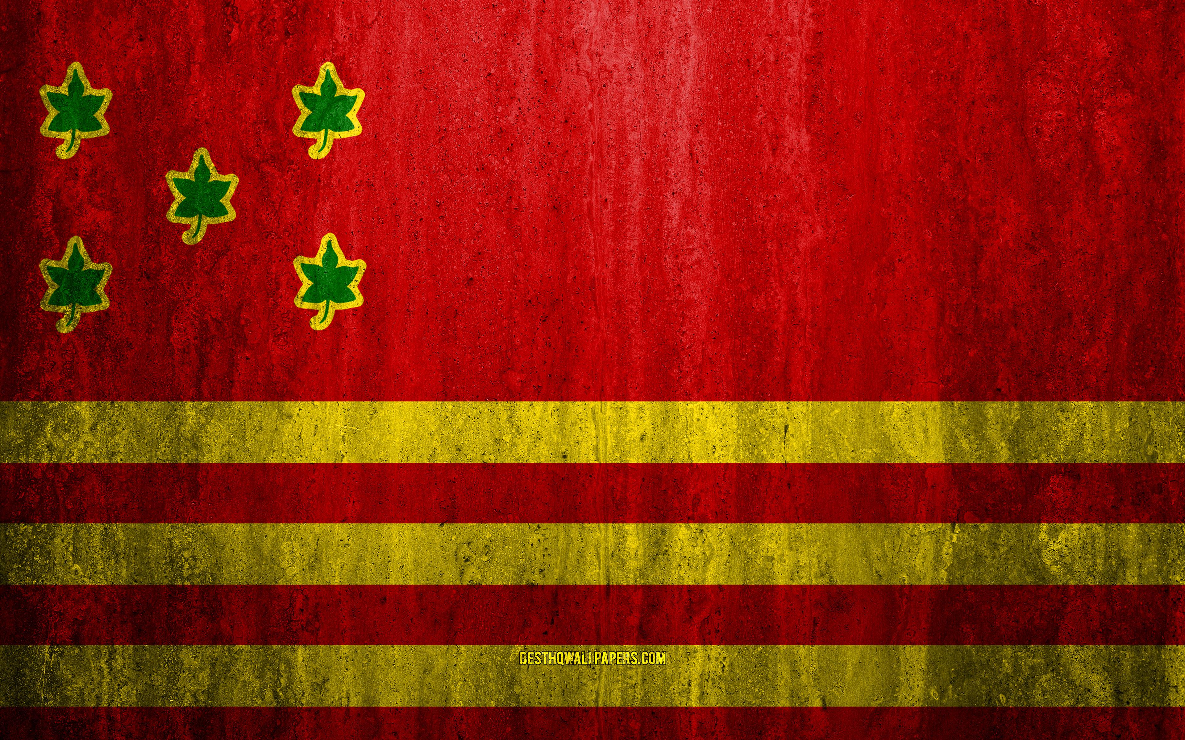 3840x2400 Download wallpaper Flag of Ilheus, 4k, stone background, Brazilian city, grunge flag, Ilheus, Brazil, Ilheus flag, grunge art, stone texture, flags of brazilian cities for desktop with resolution 3840x2400. High Quality HD