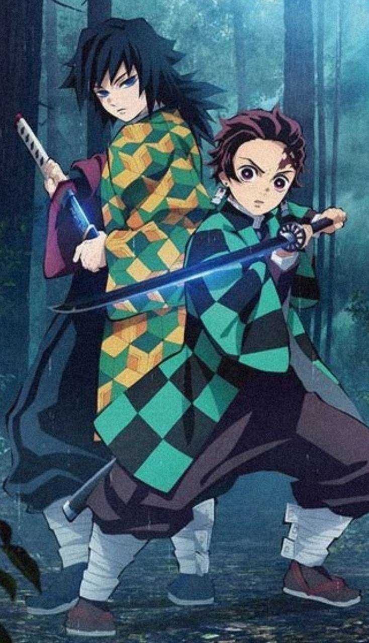 734x1280 Demon Slayer iphone Wallpaper