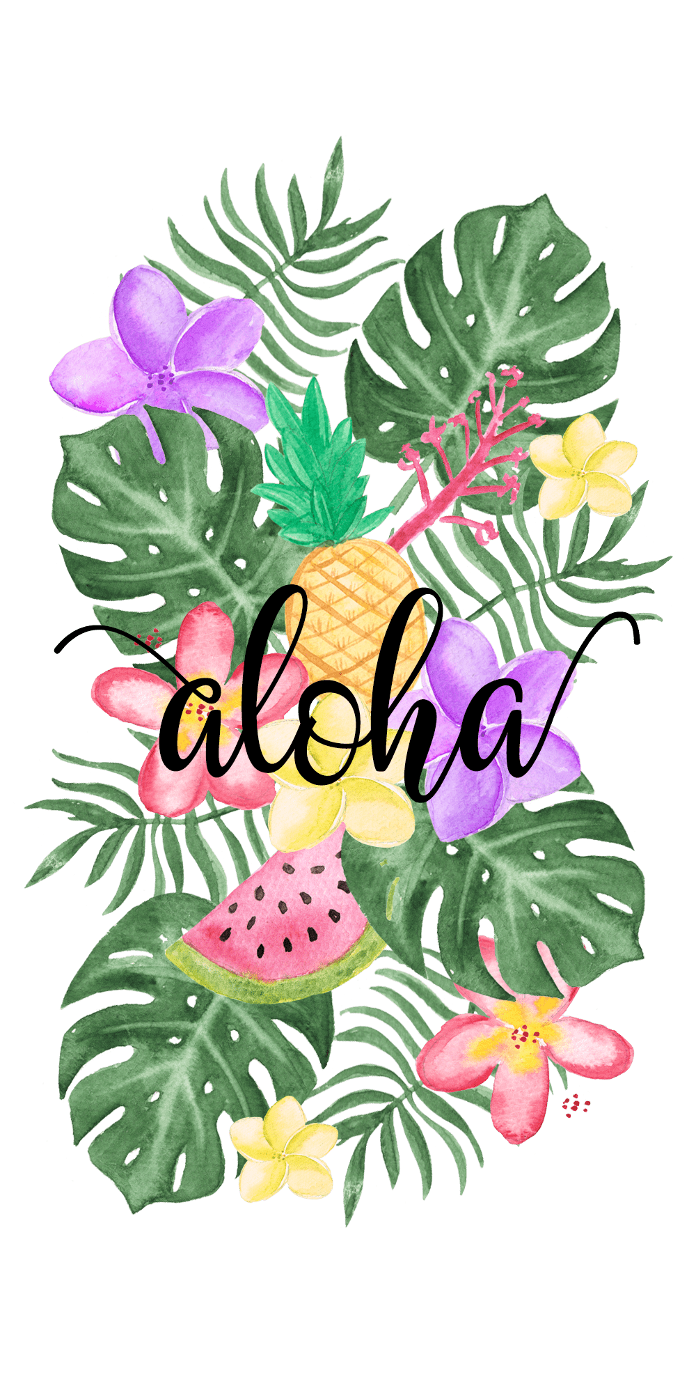 1000x2000 Cute Summer Stuff Wallpaper