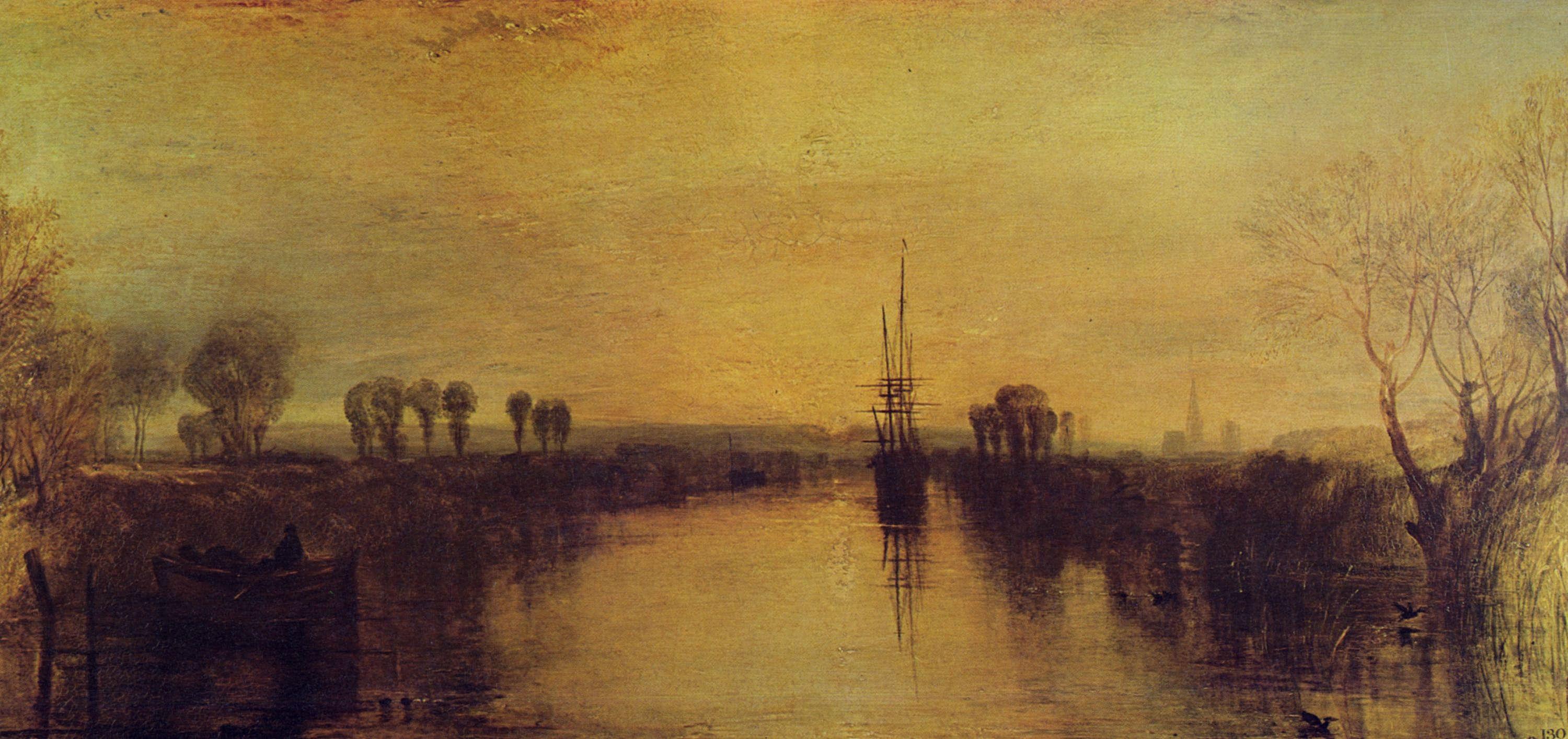 3000x1415 Oil Painting HD Background