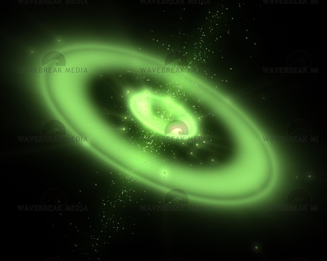 1280x1024 Green galaxy, download or print for £12.40