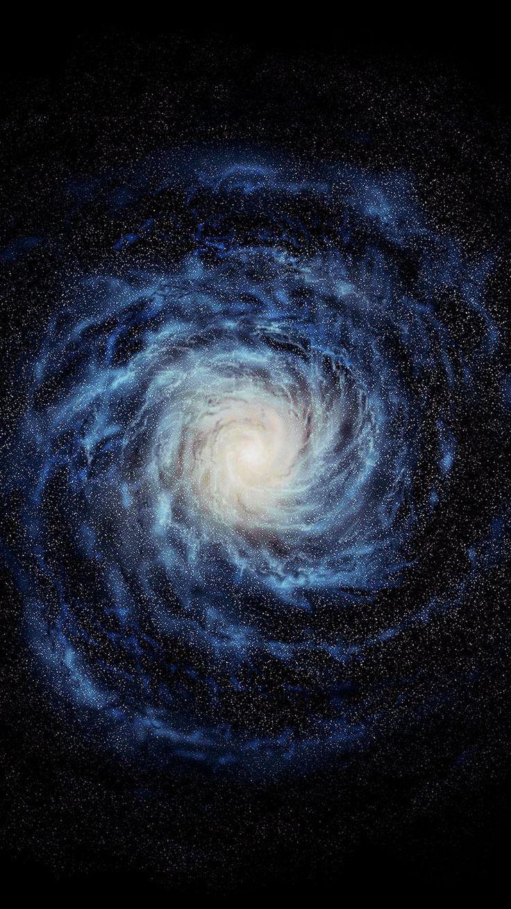 736x1309 Blue Spiral Galaxy iPhone 6 Wallpaper. Spiral galaxy, Wallpaper space, Galaxy wallpaper