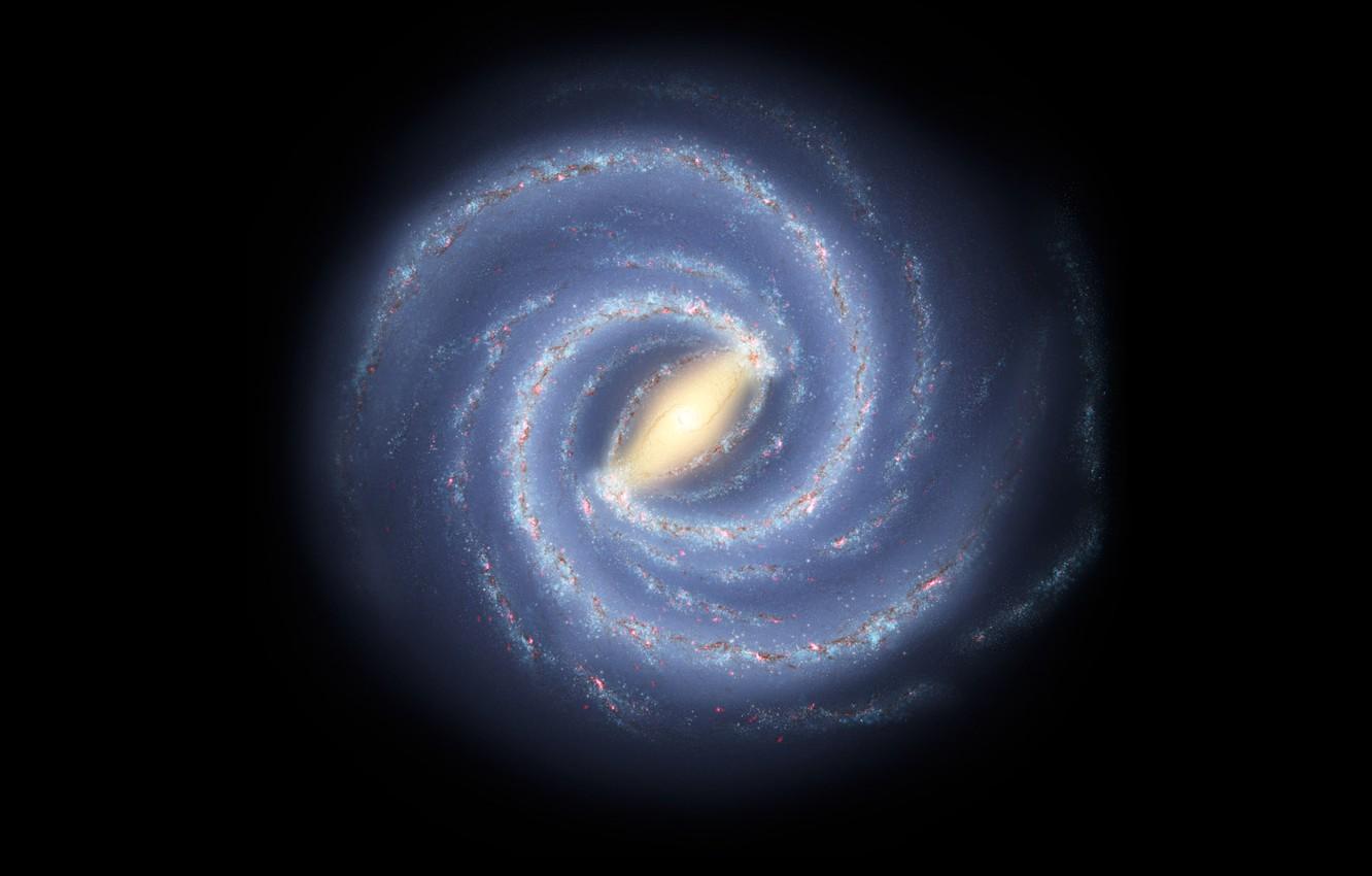 1332x850 Wallpaper spiral, galaxy, -, sleeves image for desktop, section космос