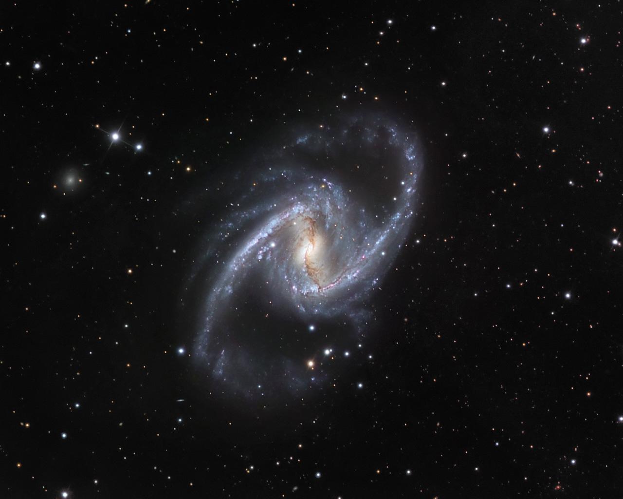 1280x1024 The Great Barred Spiral Galaxy