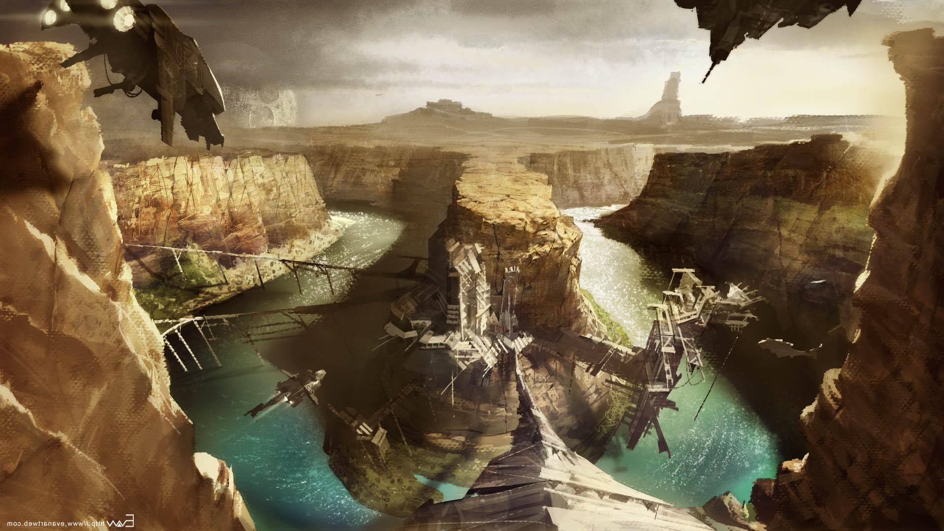 1920x1080 desert, River Wallpaper HD / Desktop and Mobile Background