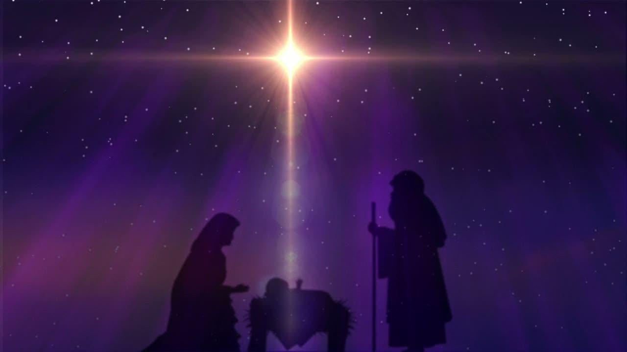 1280x720 Nativity Clip Art Background for Powerpoint Templates