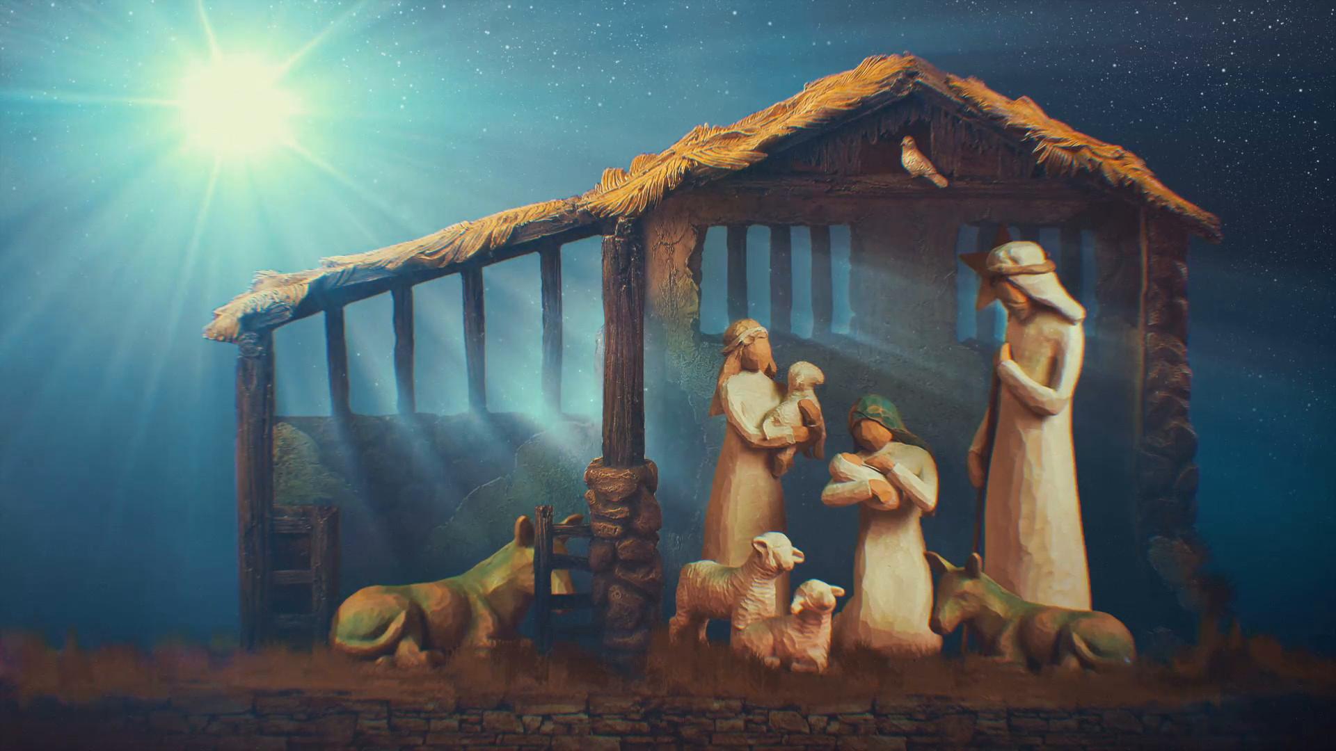 1920x1080 Nativity Scene Wallpaper and HD Background free download on PicGaGa