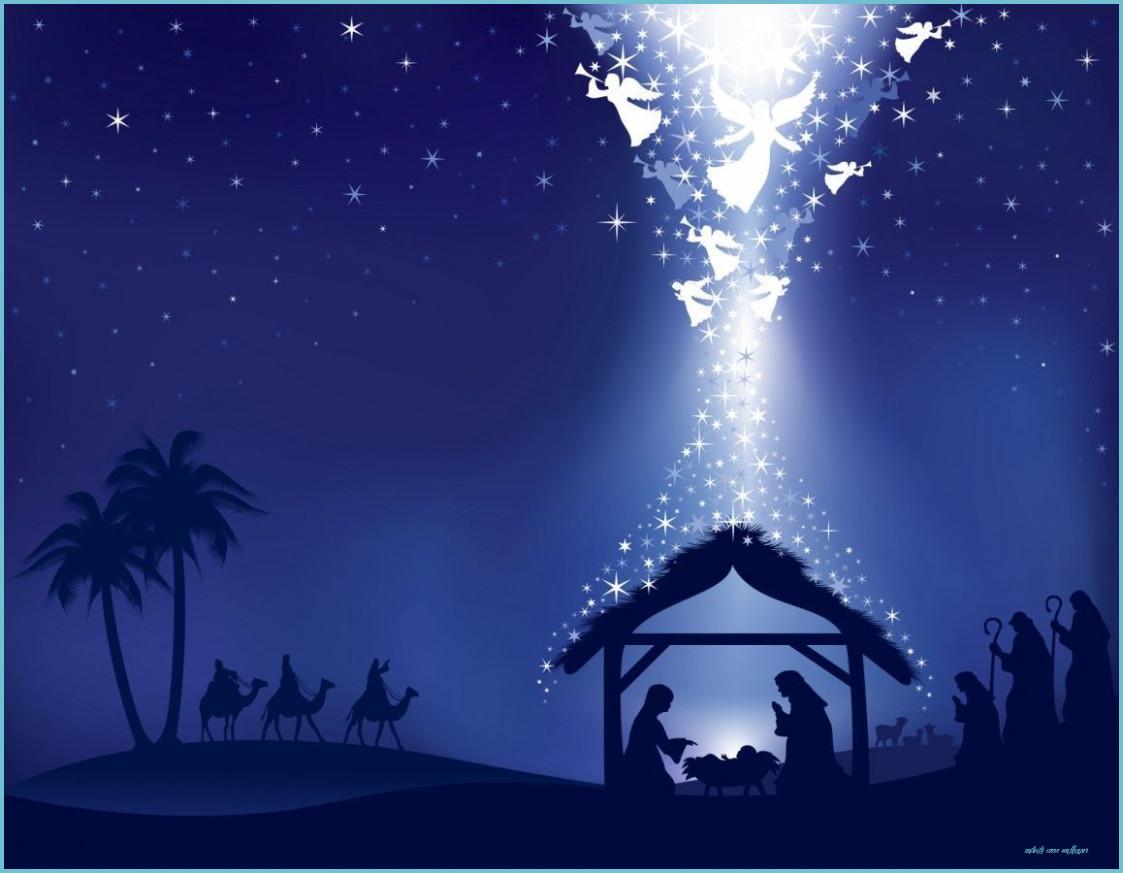 1123x873 Merry Christmas! Christmas Nativity Scene, Merry Christmas Scene Wallpaper