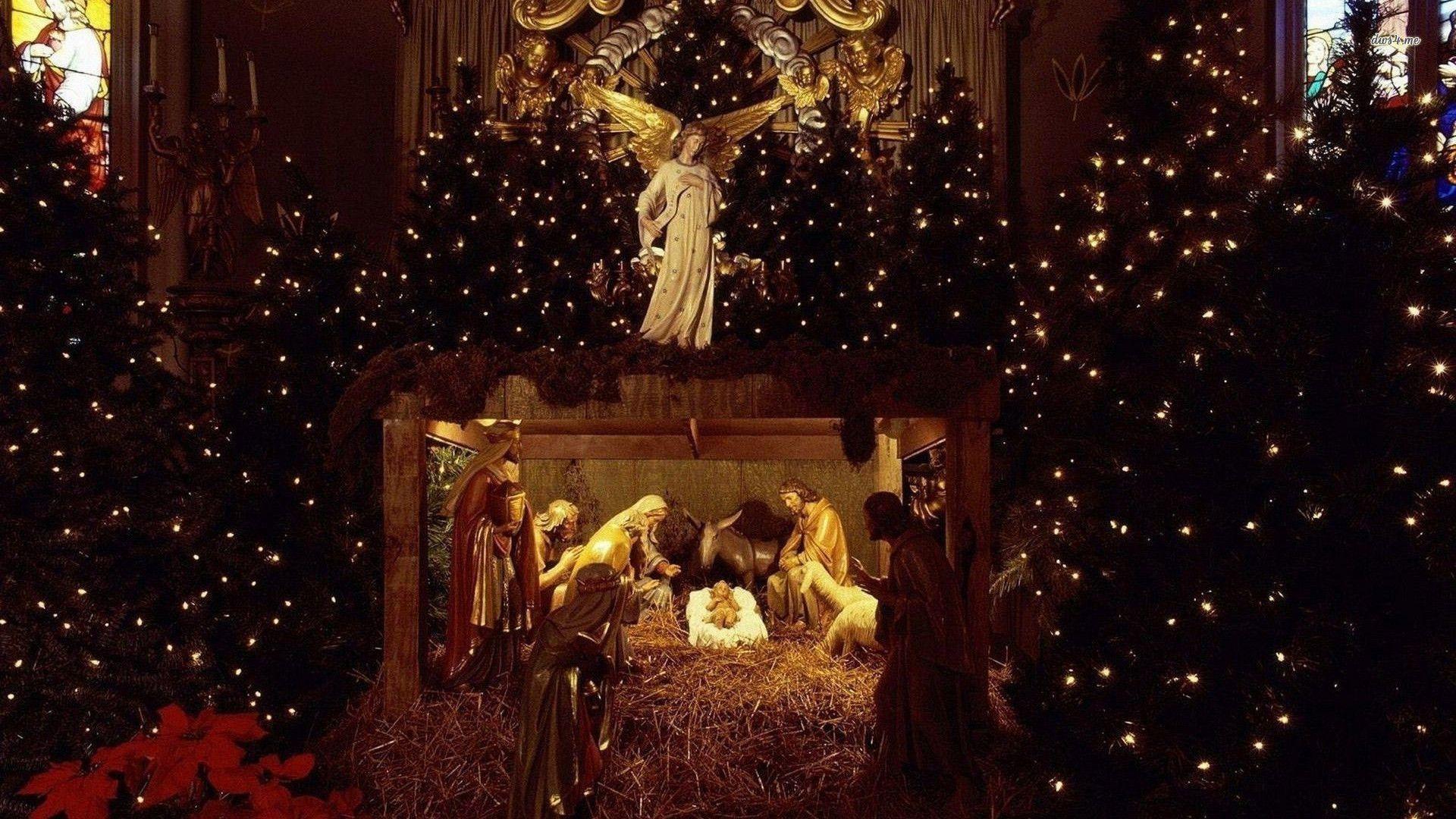 1920x1080 Nativity Scene Wallpaper and HD Background free download on PicGaGa