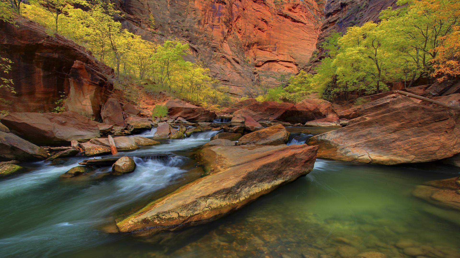 1920x1080 Desert Stream 34866 1920x1080px