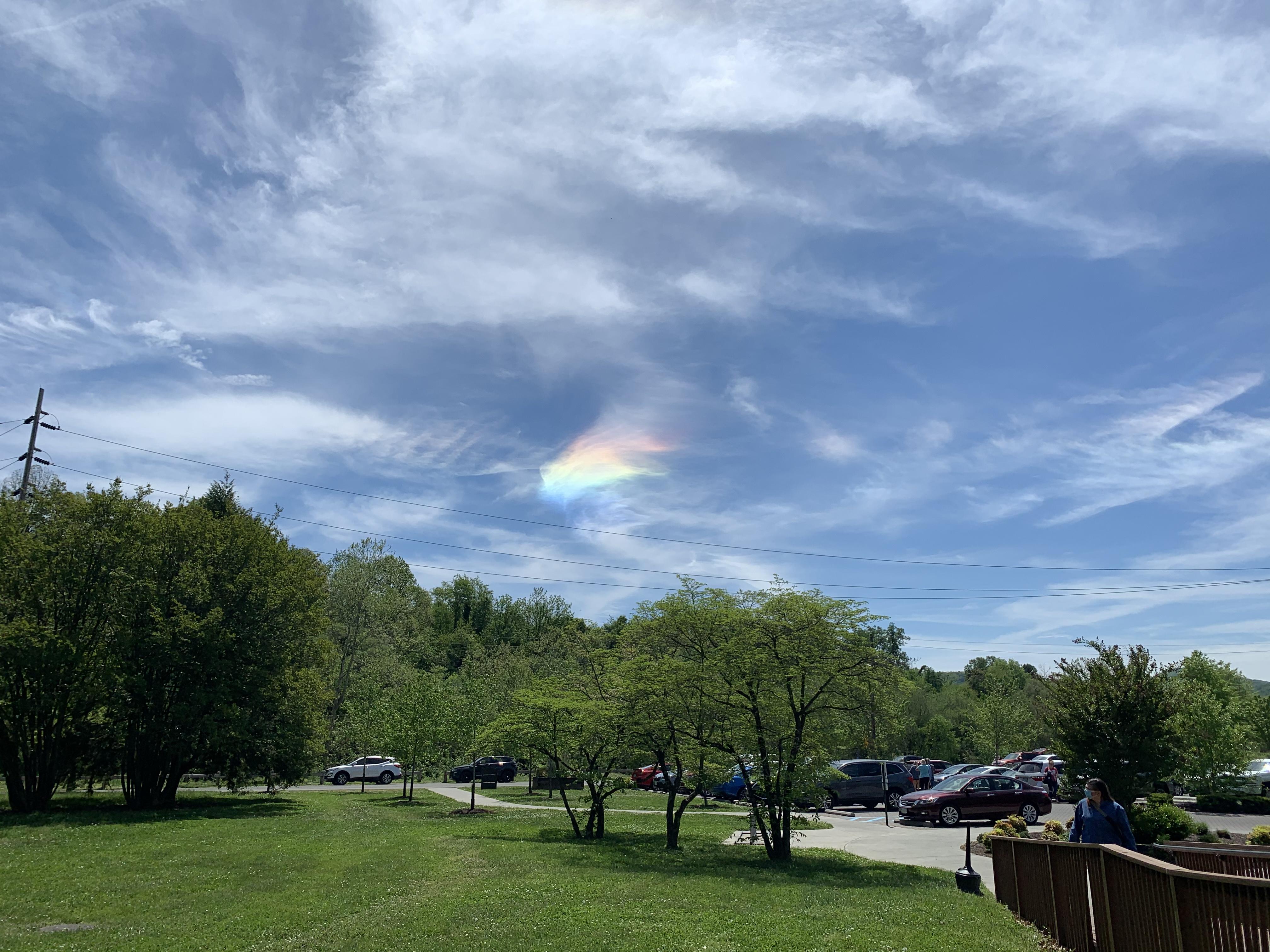 4032x3024 Did you see the “rainbow clouds” on Sunday? We explain cloud iridescence