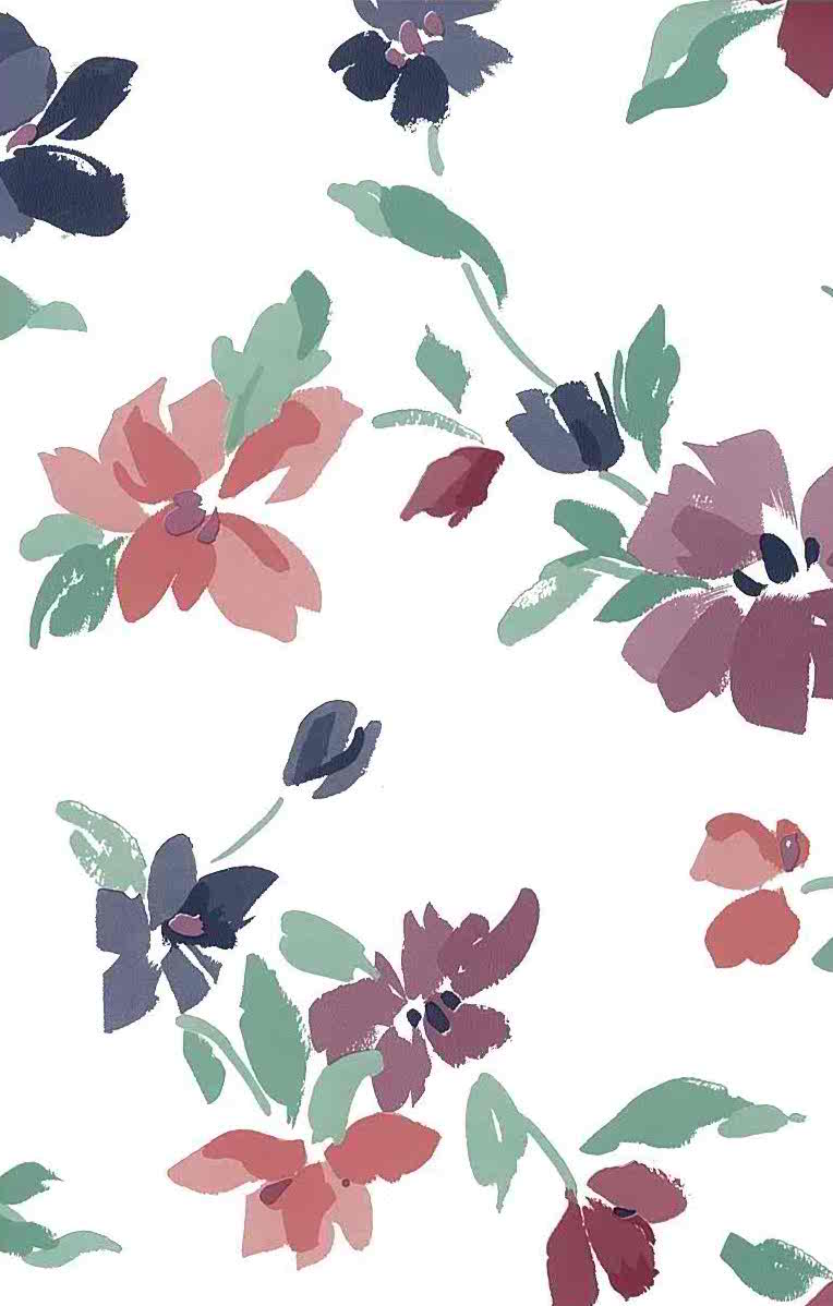 764x1198 Purple Magenta Floral Vintage Wallpaper Green Pink IL548 D Rs
