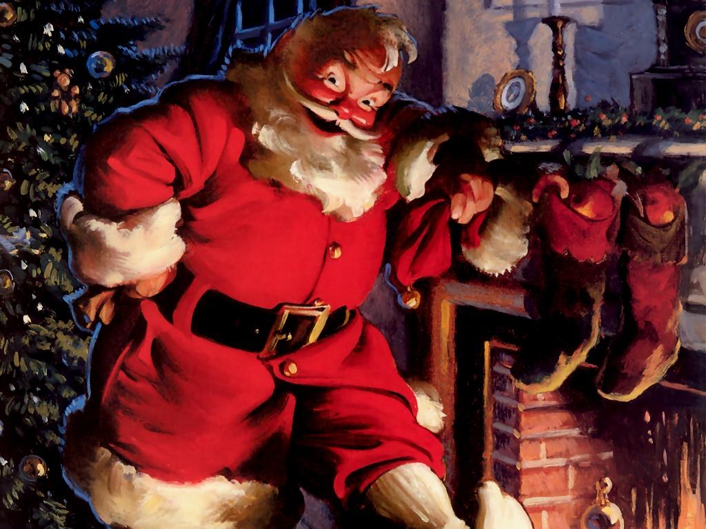 1024x768 Haddon Sundblom Santa